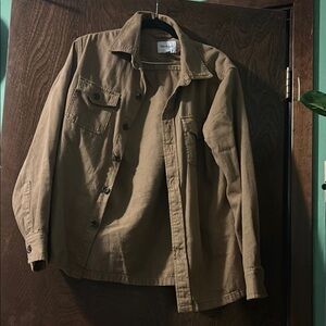 Goodfellow & Co Tan Shirt Jacket